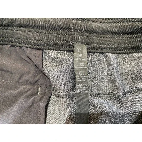 Lululemon Kung Fu Men's XXL Heather Gray Sweatpants Workout Athleisure Pants